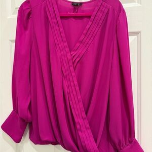 Halogen Fuchsia Women's Blouse